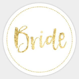 Bride | Bridal Swag Sticker